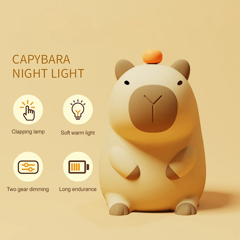 GlowHoHo™ Capybara Light